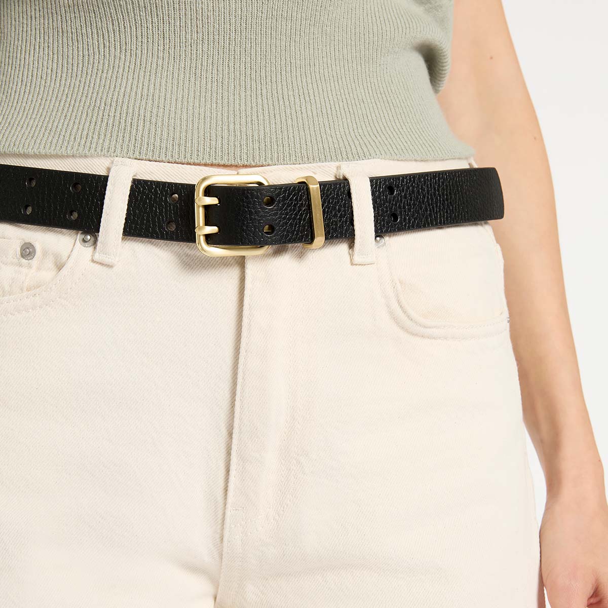 Barely Moving Belt - Black/Gold - Image 2