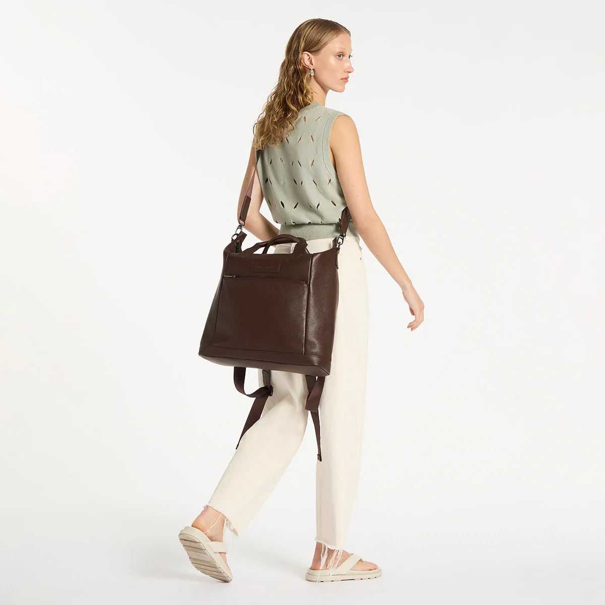 Comes In Waves Bag - Cocoa - Image 8