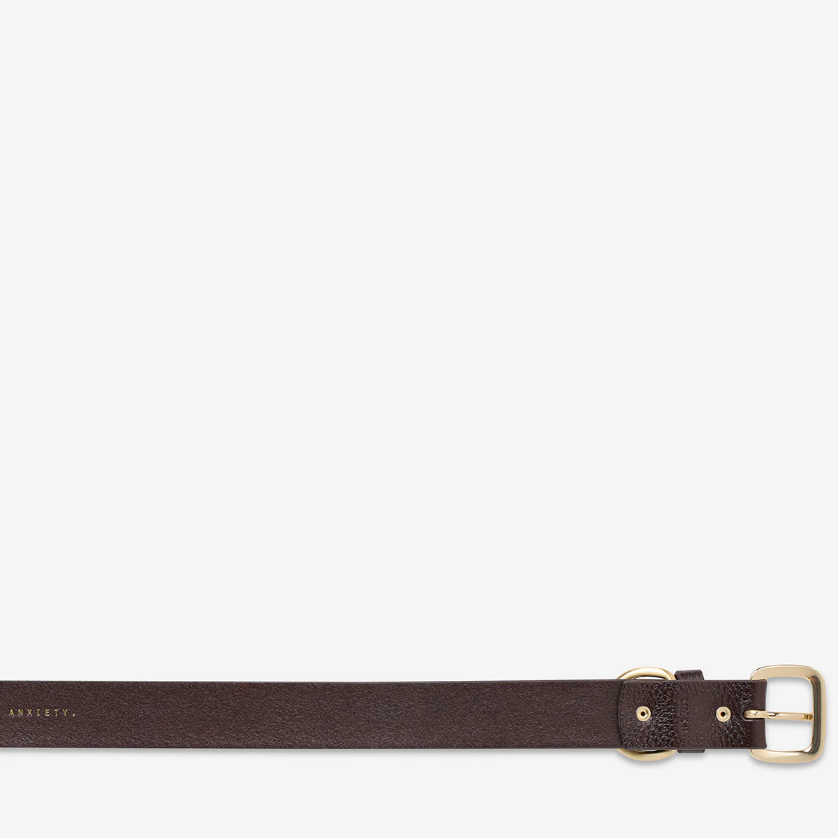 Disarm Belt - Choc/Gold - Image 6