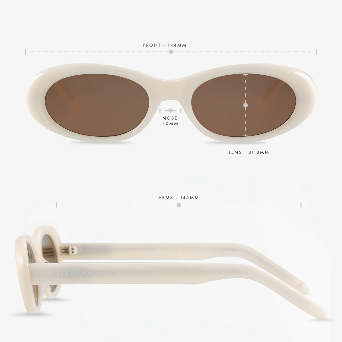 Dopamine Sunglasses - Bone - Image 6