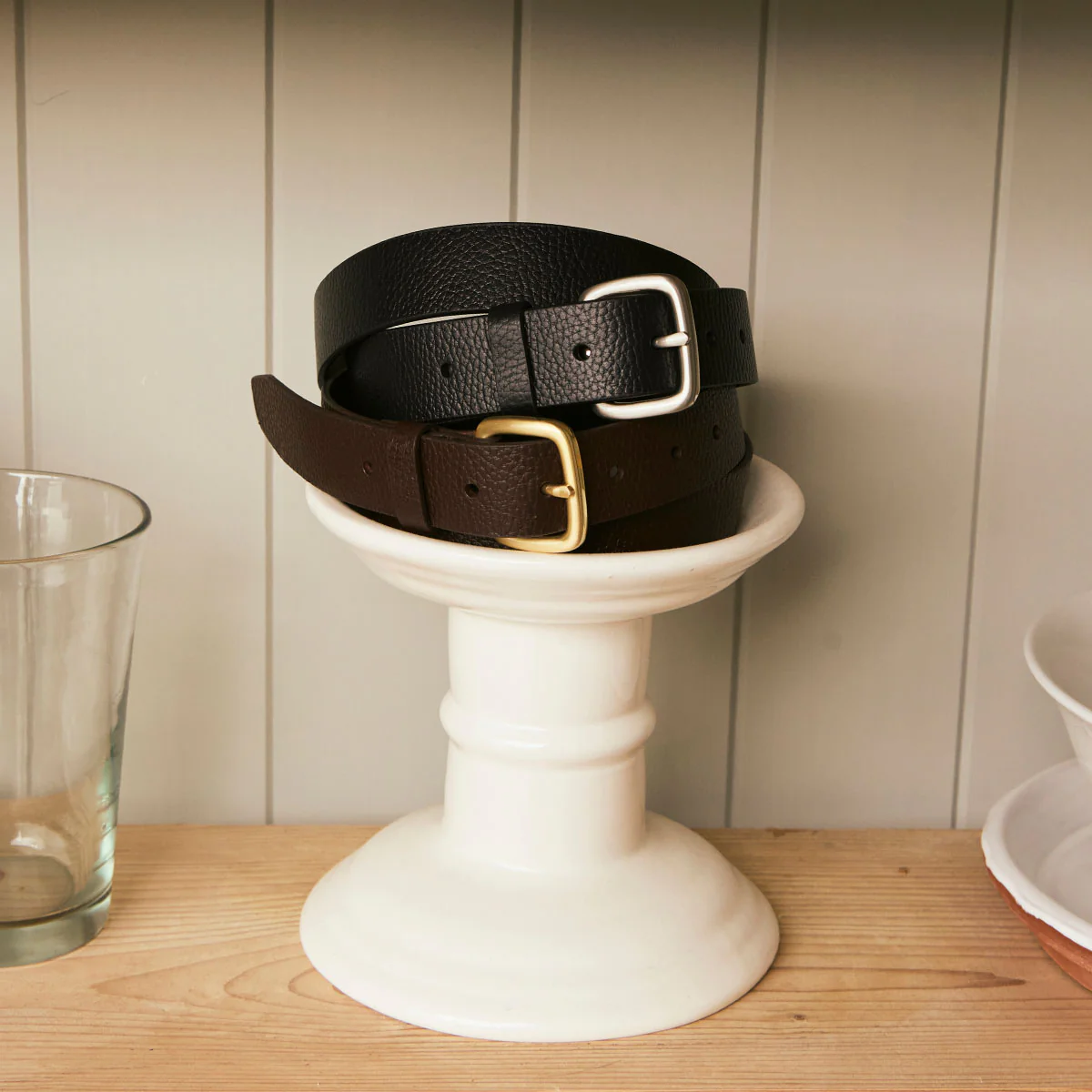 Ease Up Belt - Choc/Gold - Image 10
