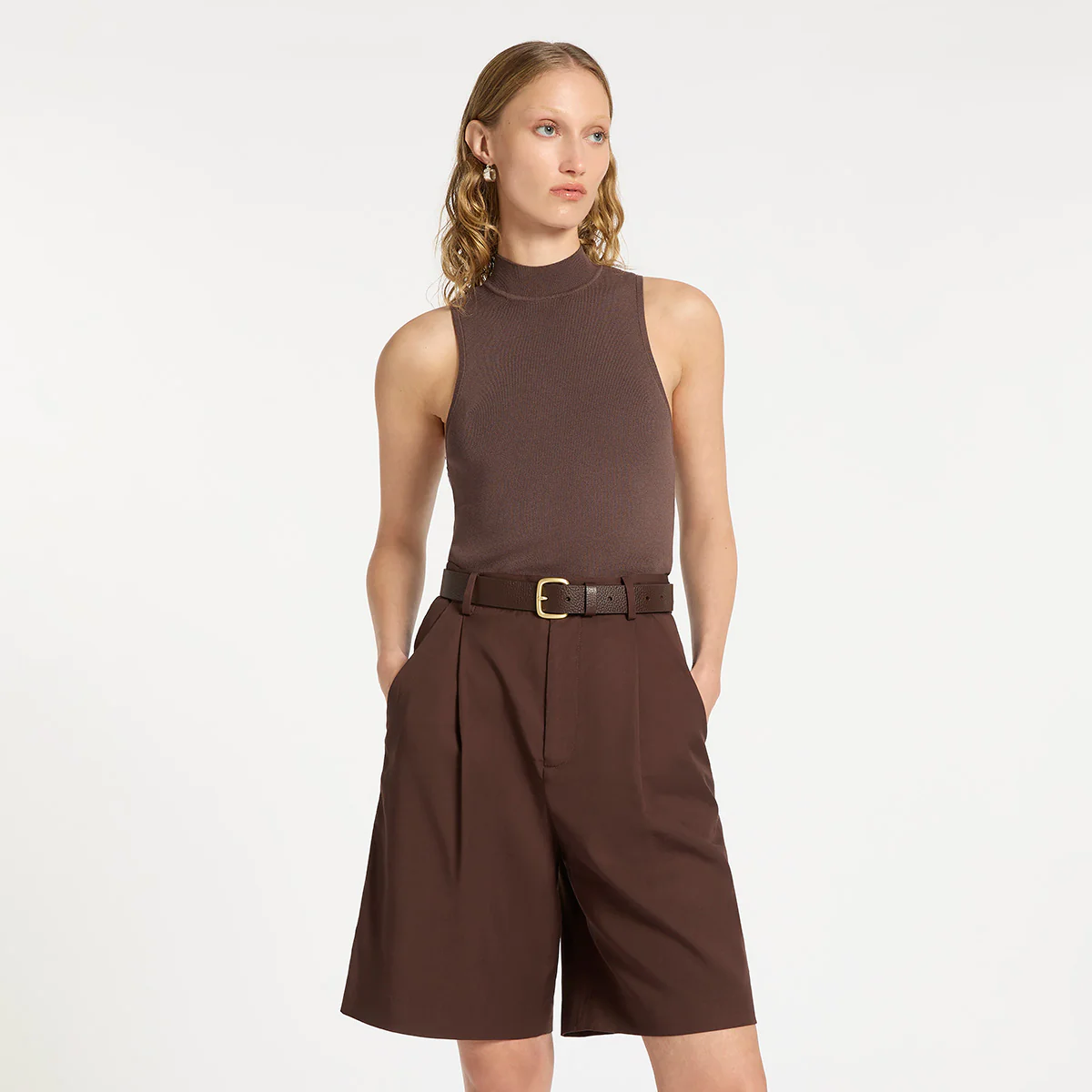 Ease Up Belt - Choc/Gold - Image 8