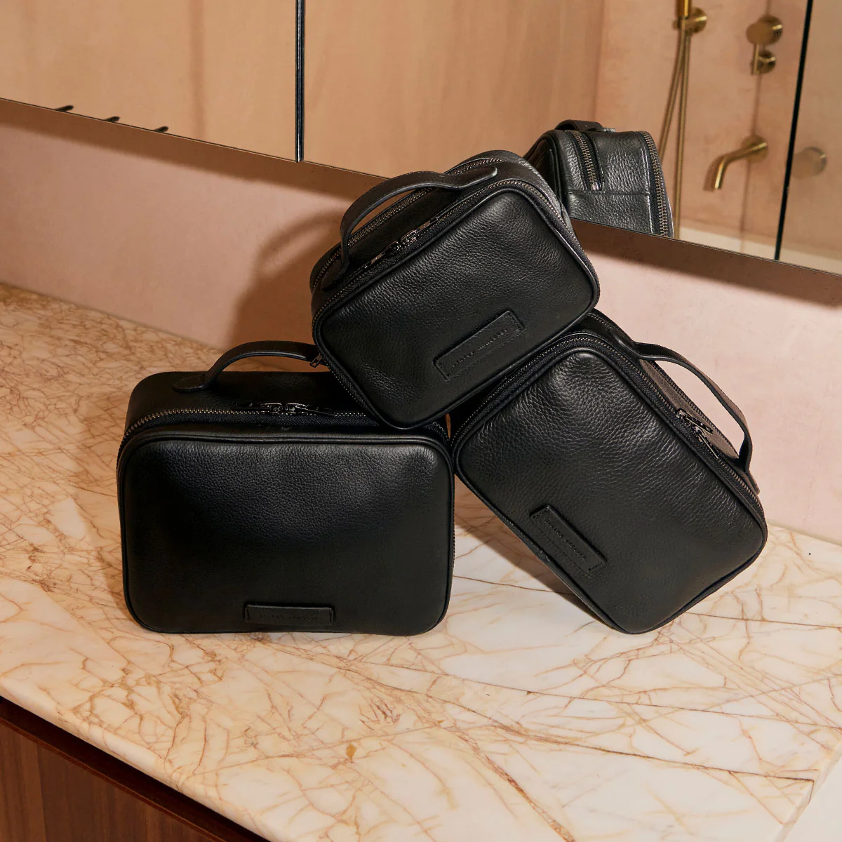 Farther Away Toiletry Bag - Black - Image 12