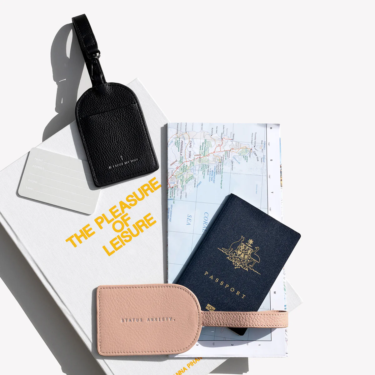 Found You Luggage Tag - Black - Image 2
