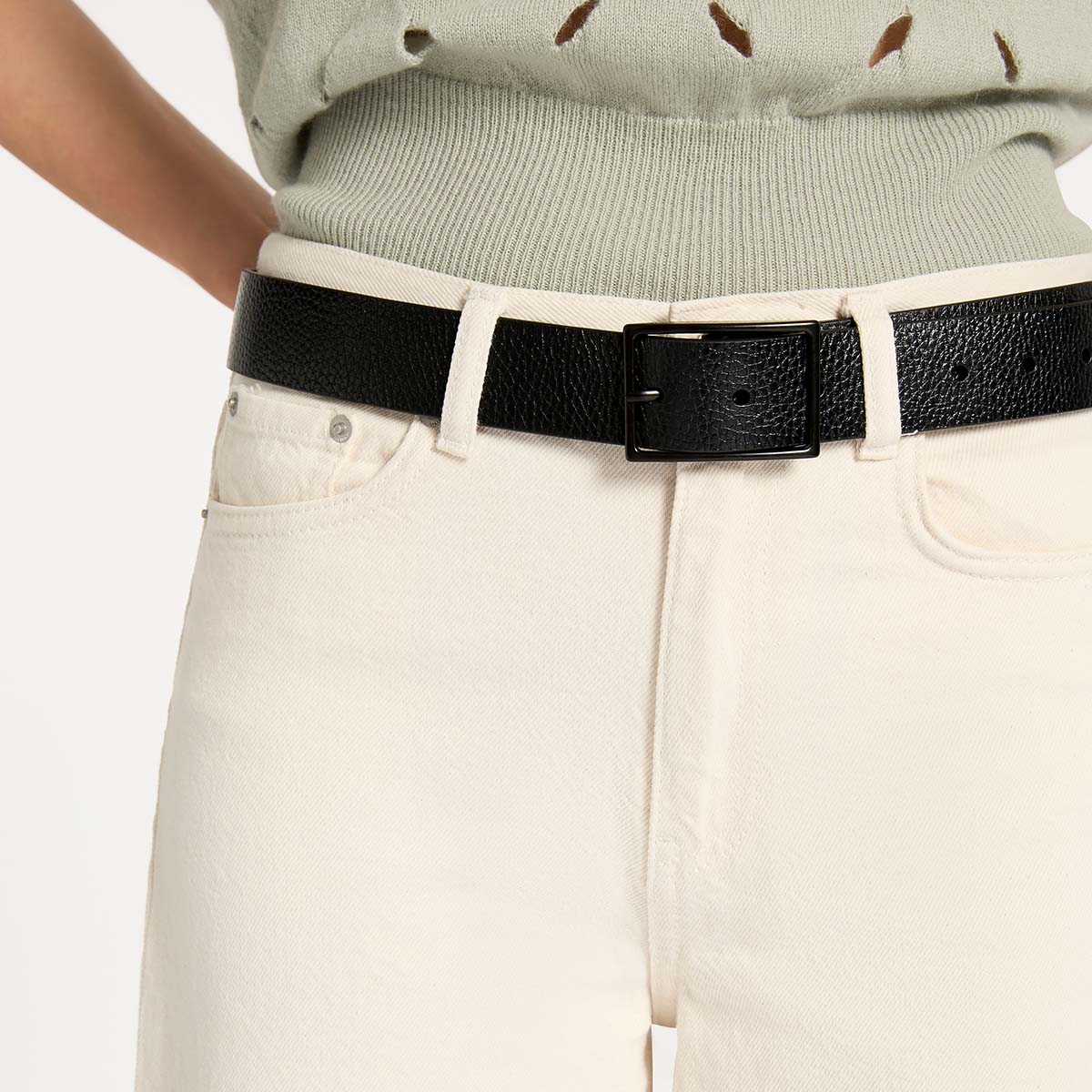Getting Real Belt - Black/Black - Image 2