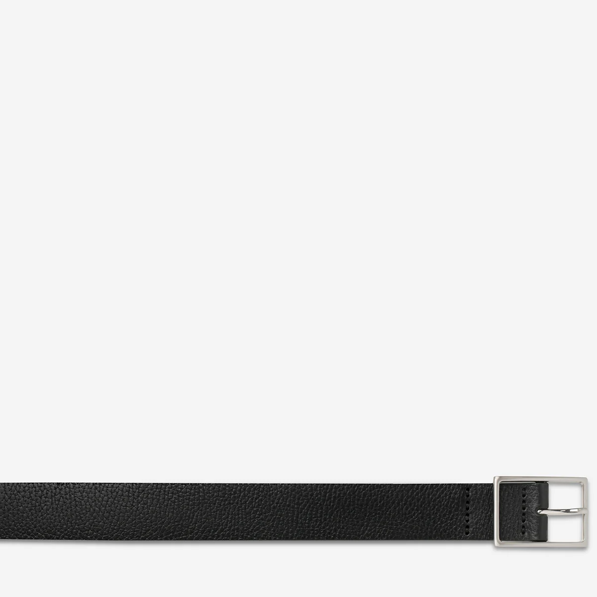 Getting Real Belt - Black/Silver - Image 5