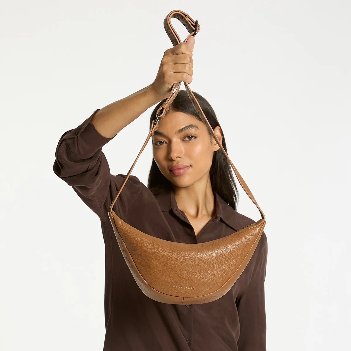 Glued To You Bag - Camel - Image 7