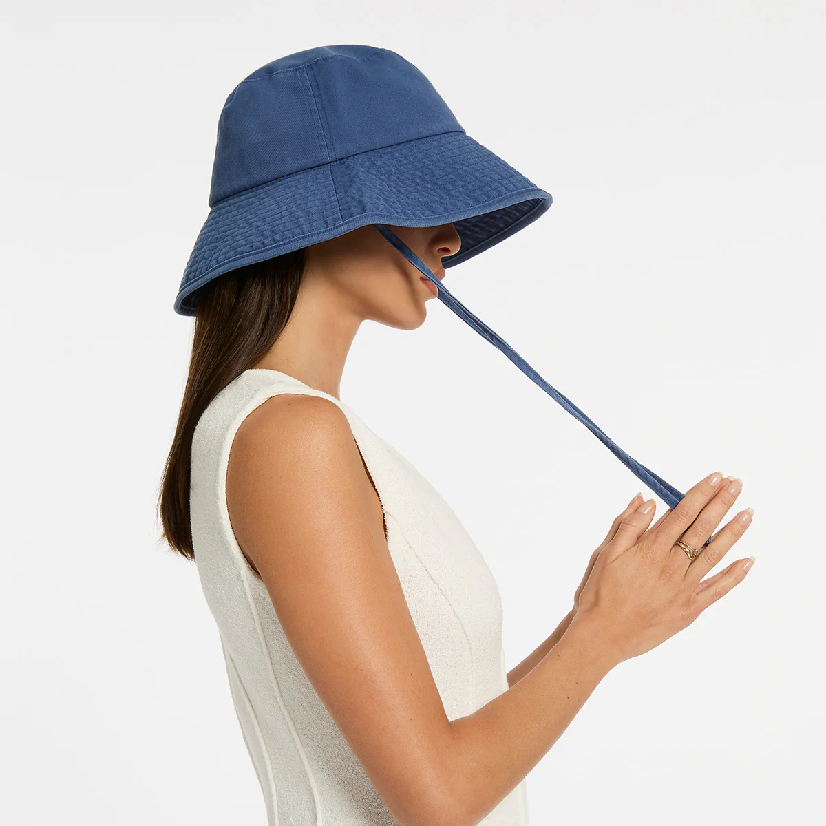 Golden Days Hat - French Blue - Image 8