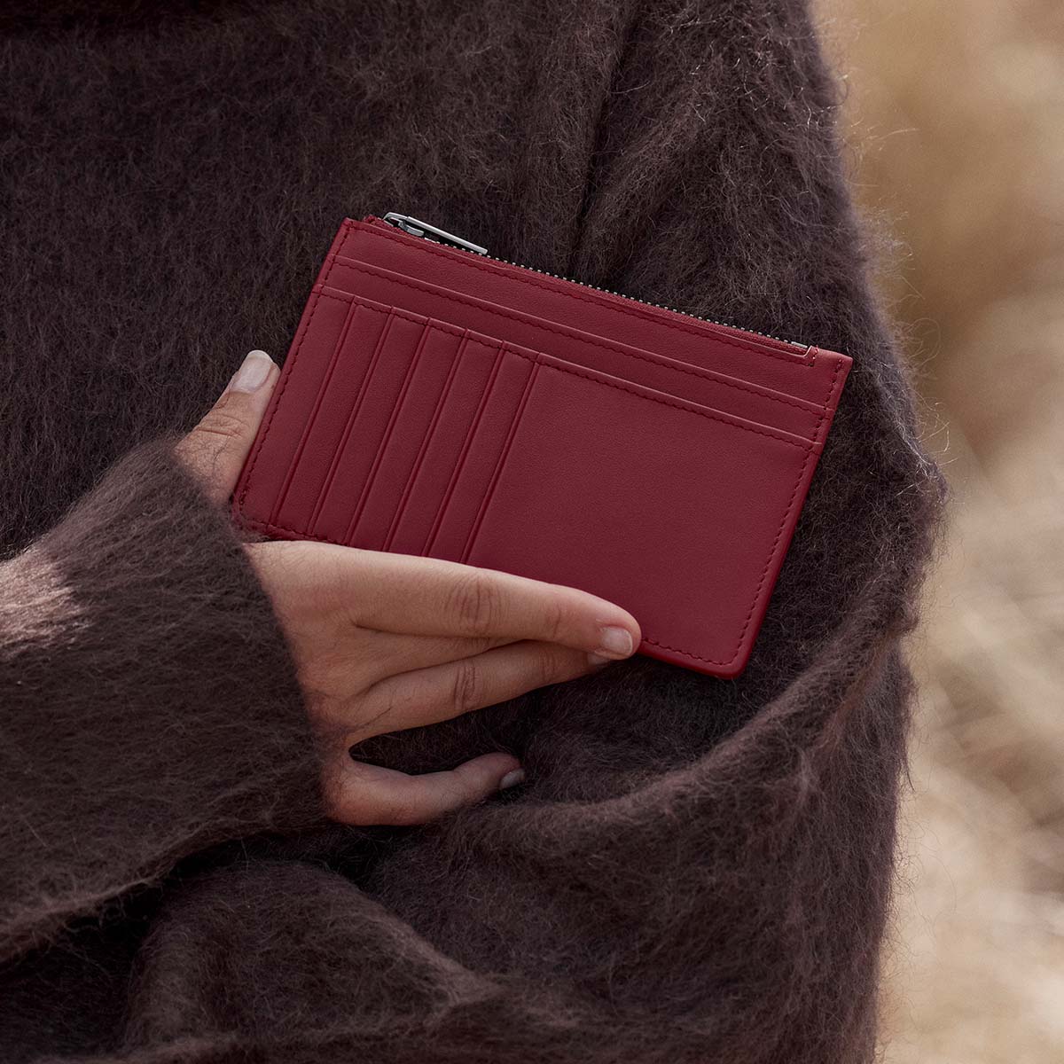 Gone Again Wallet - Rouge Nappa - Image 8