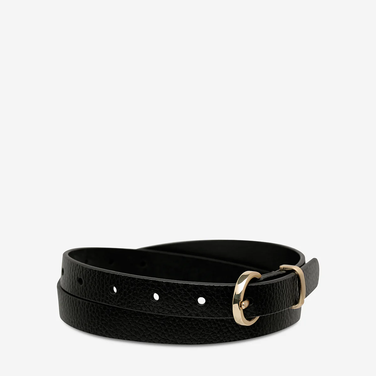 Happens All The Time Belt - Black/Gold - Image 3