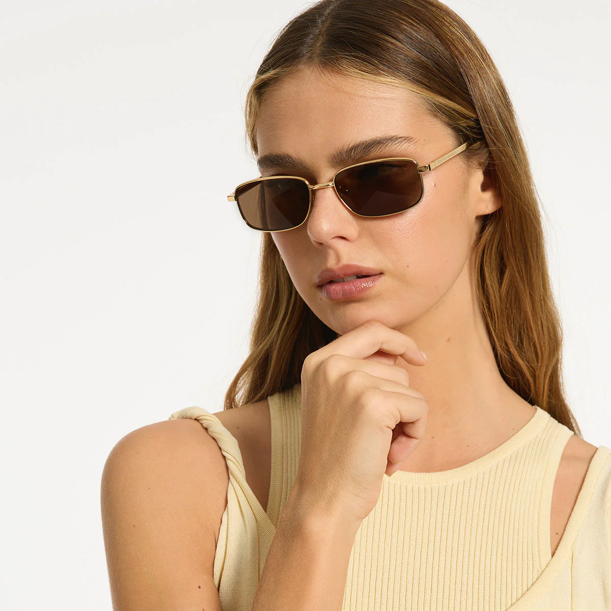 Hypnosis Sunglasses - Gold - Image 9
