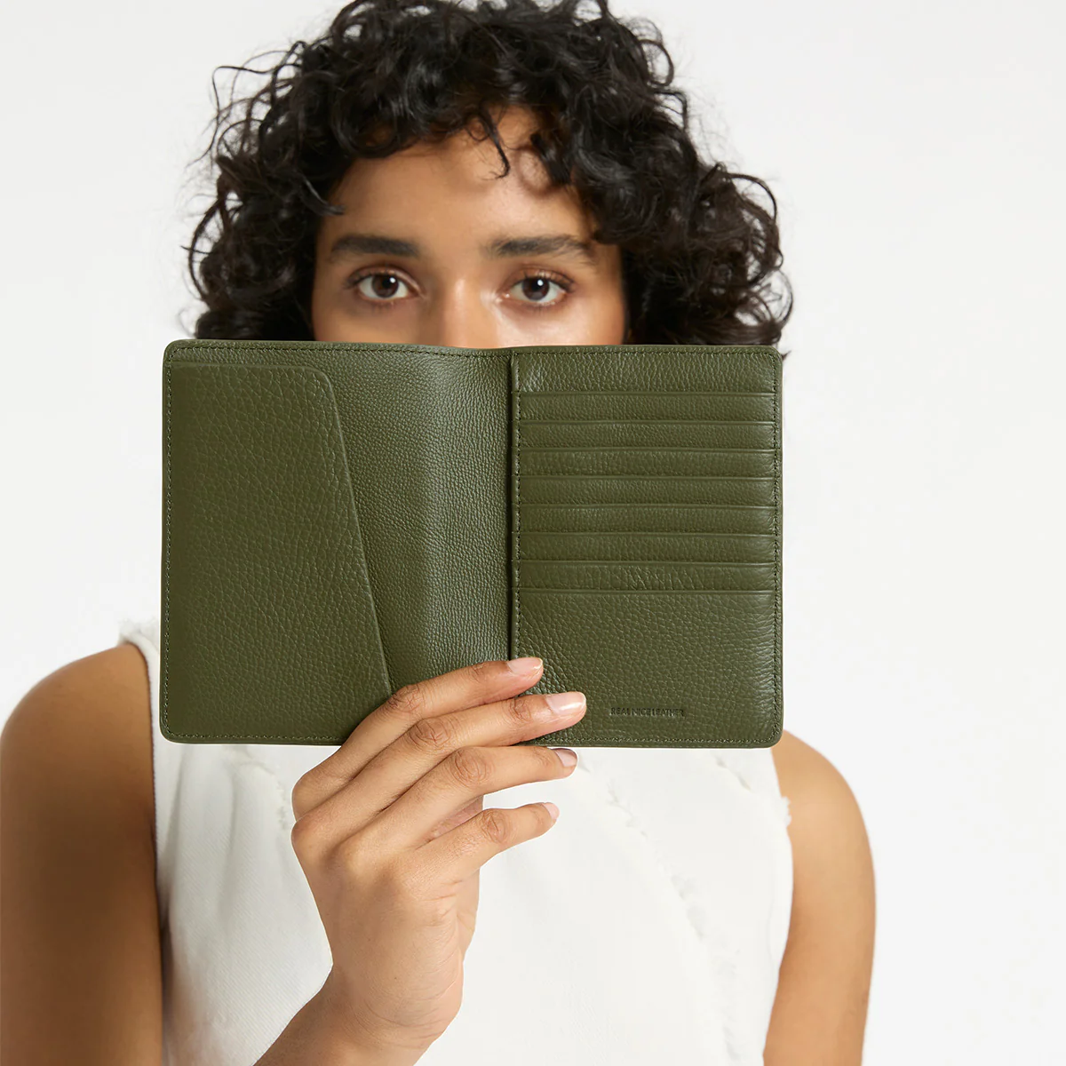 In Transit Passport Wallet - Khaki - Image 2