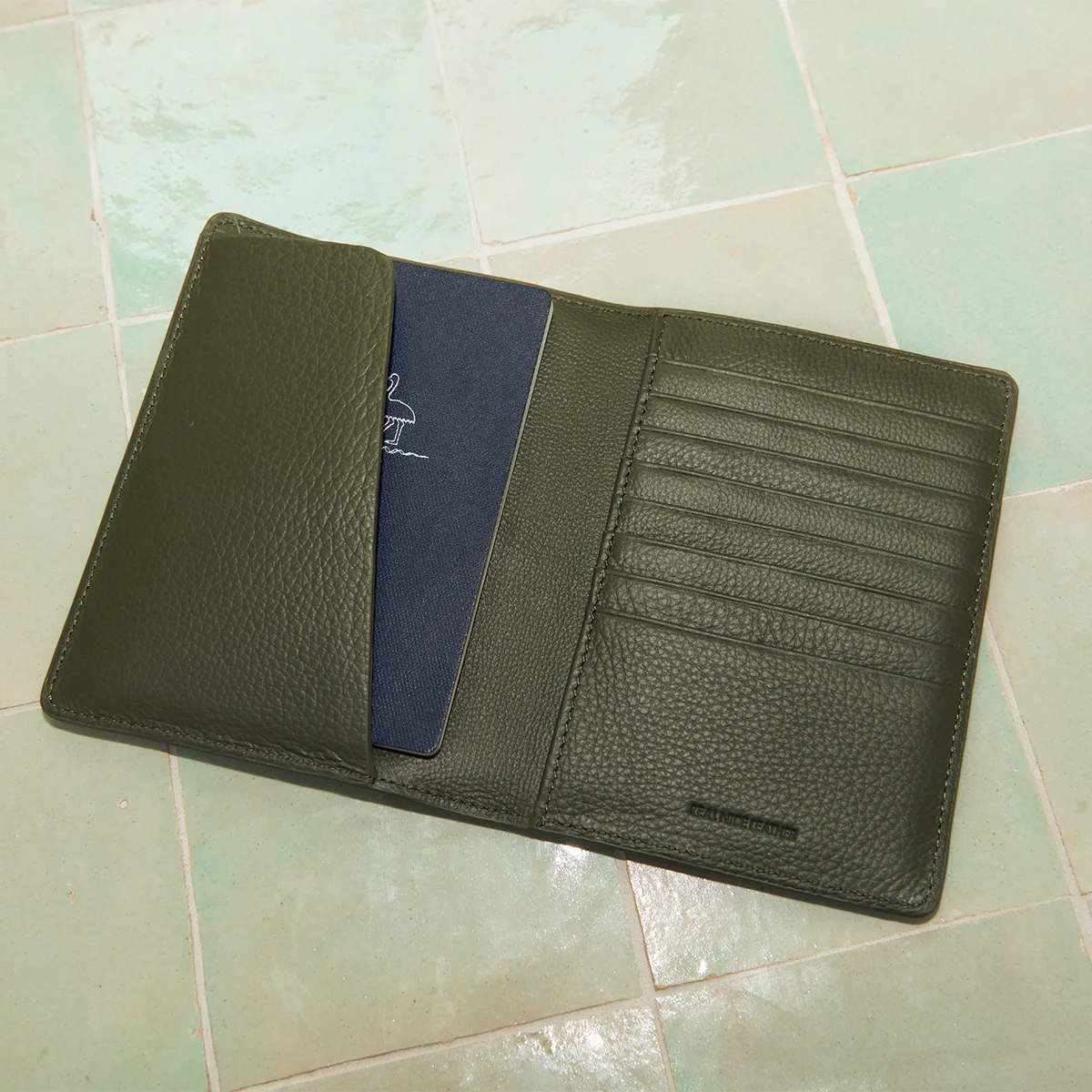 In Transit Passport Wallet - Khaki - Image 9