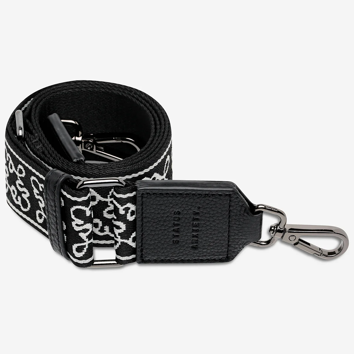 Jacquard Strap Medium - Black - Image 4