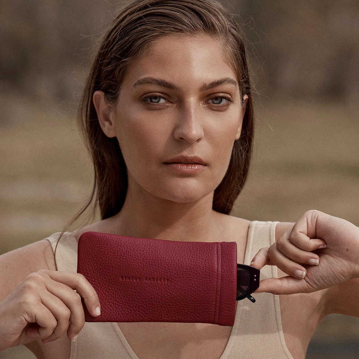 Keepsake Sunglasses Case - Rouge - Image 7