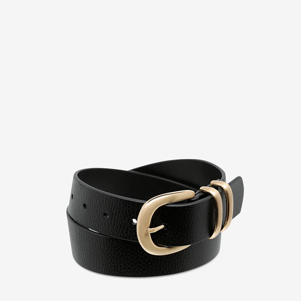 Let It Be Belt - Black/Gold - Image 3