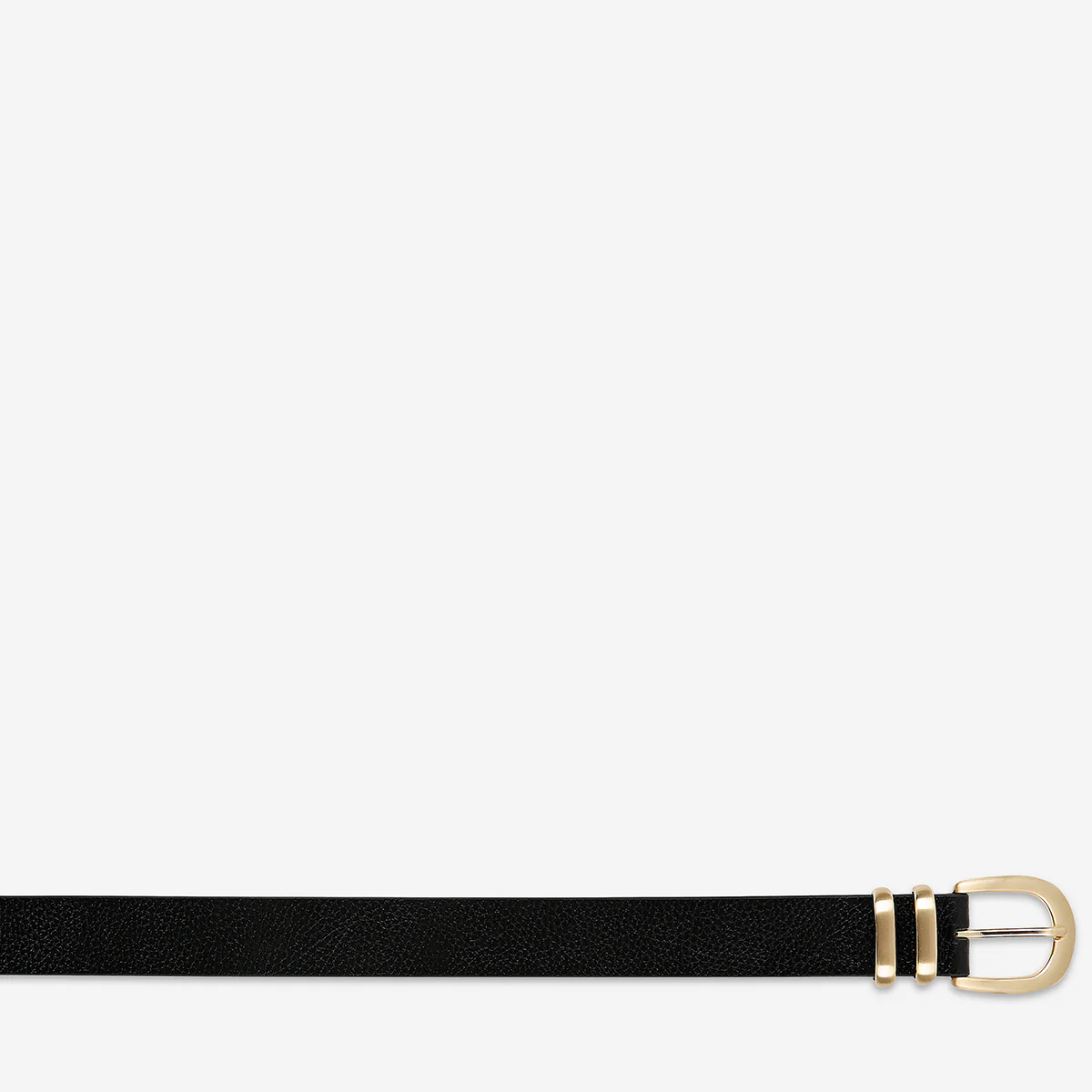 Let It Be Belt - Black/Gold - Image 5