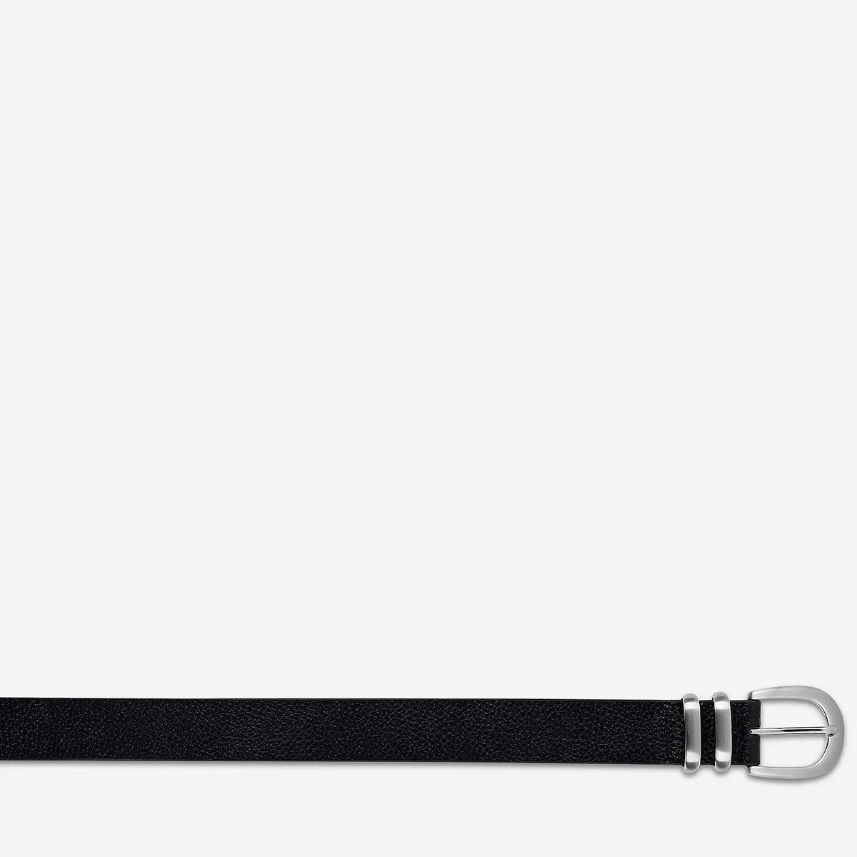 Let It Be Belt - Black/Silver - Image 5