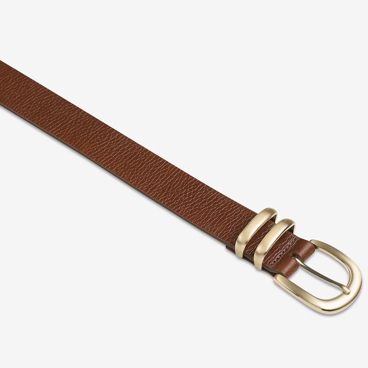 Let It Be Belt - Tan/Gold - Image 4