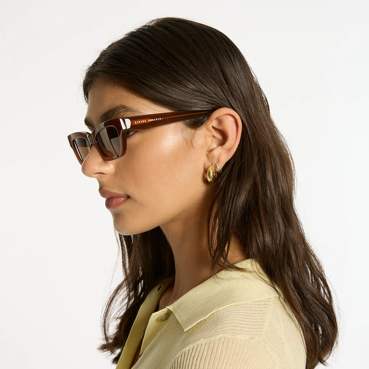 Levity Sunglasses - Brown - Image 10