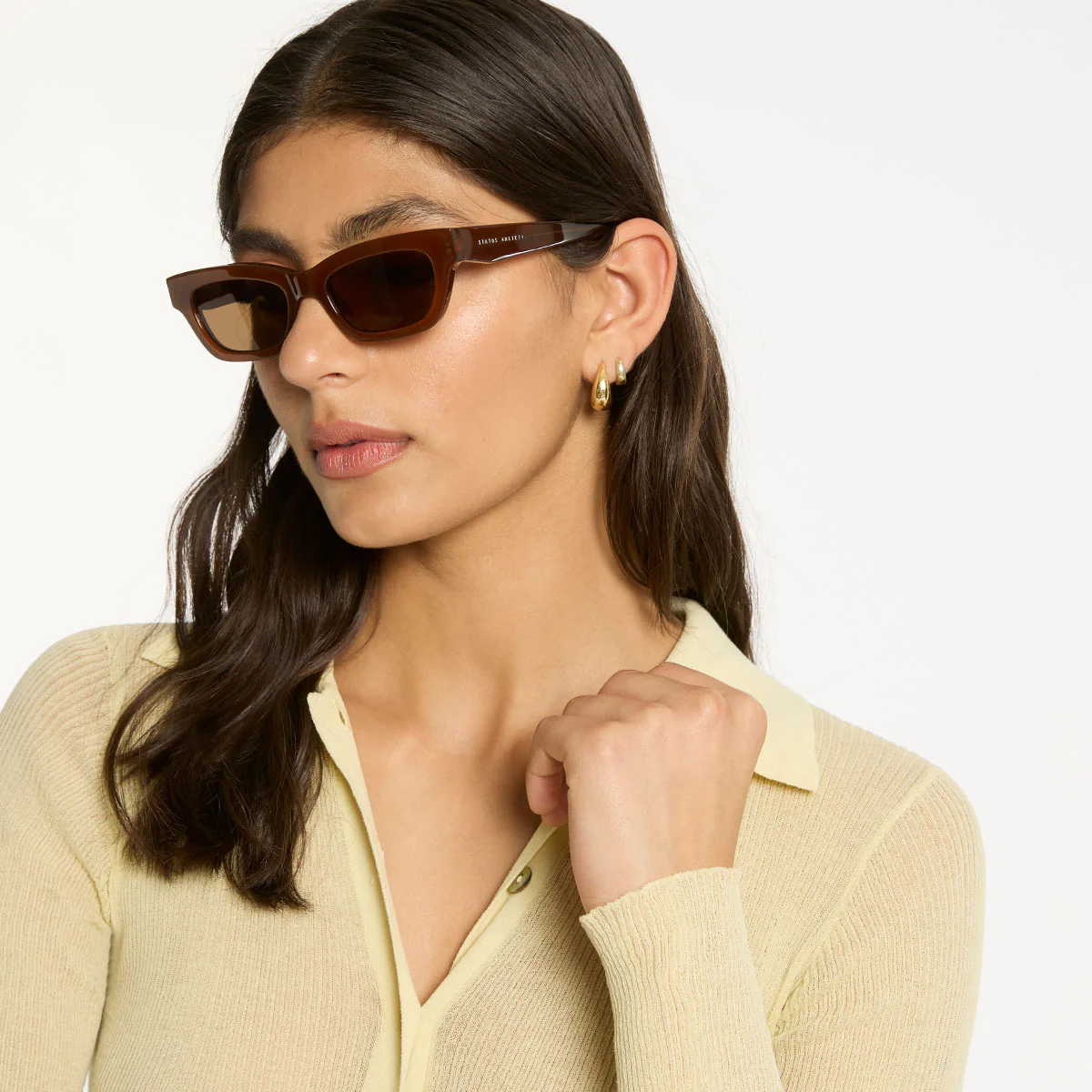 Levity Sunglasses - Brown - Image 2