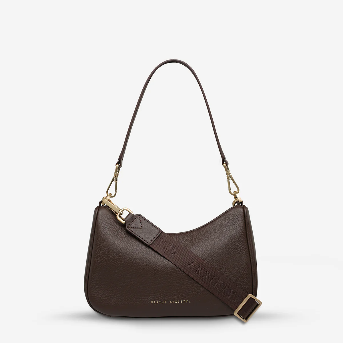 Look Both Ways Bag - Cocoa/Brushed Gold - Image 3