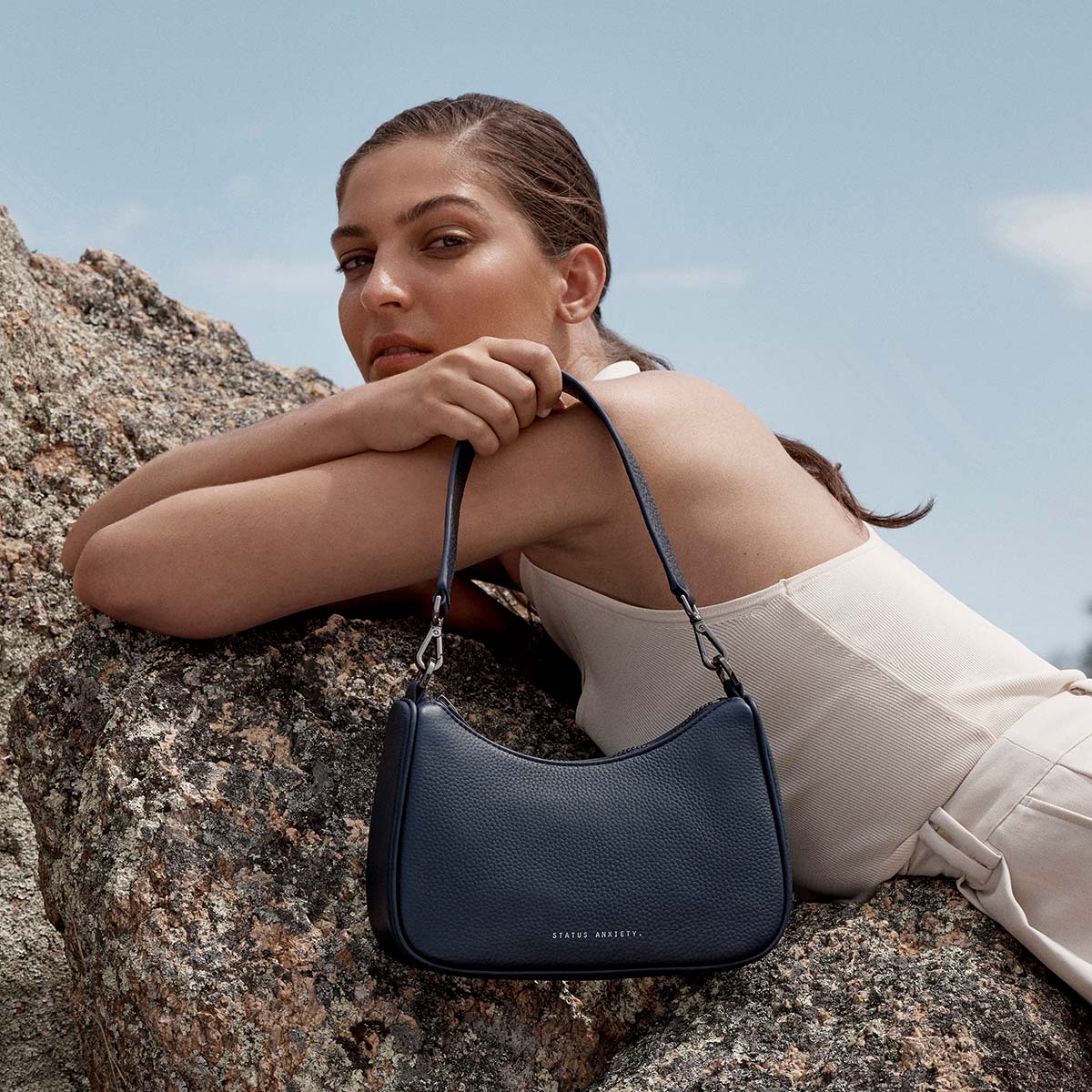 Look Both Ways Bag - Midnight Blue - Image 9