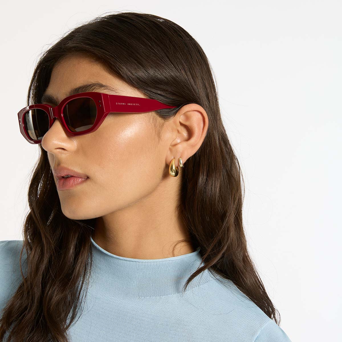 Luna Sunglasses - Cherry - Image 8