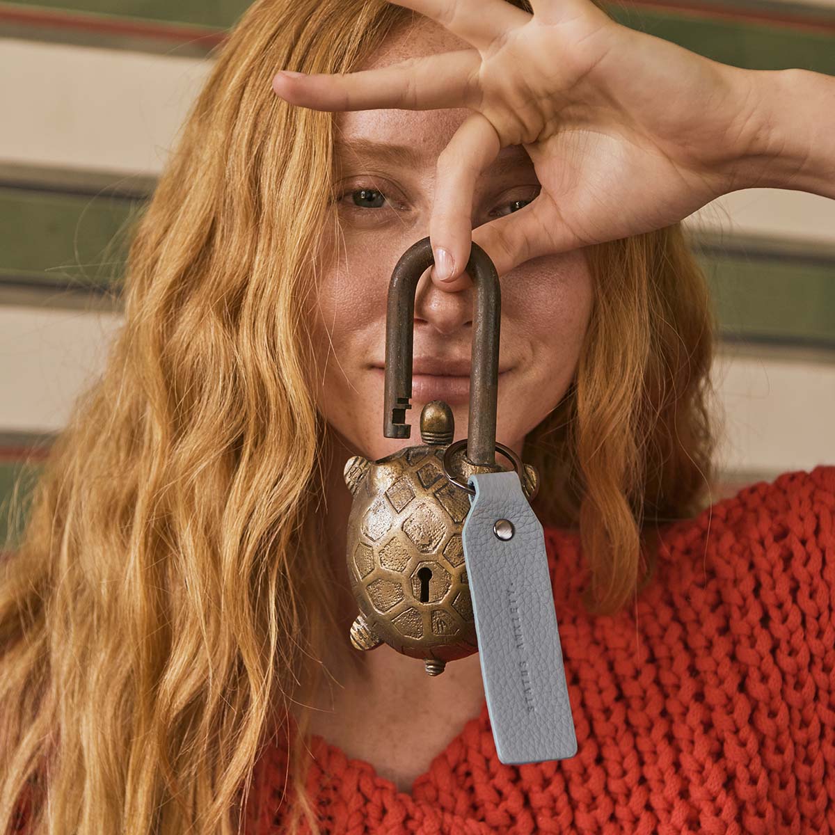 Make Your Move Keyring - Powder Blue - Image 4