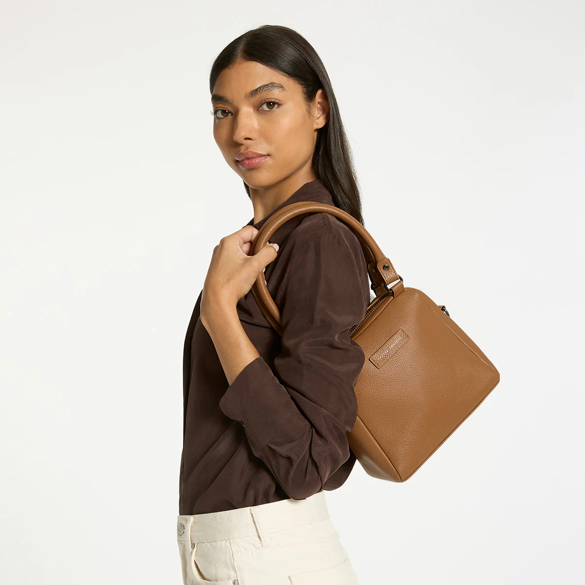 Mini Mountains Bag - Camel - Image 2