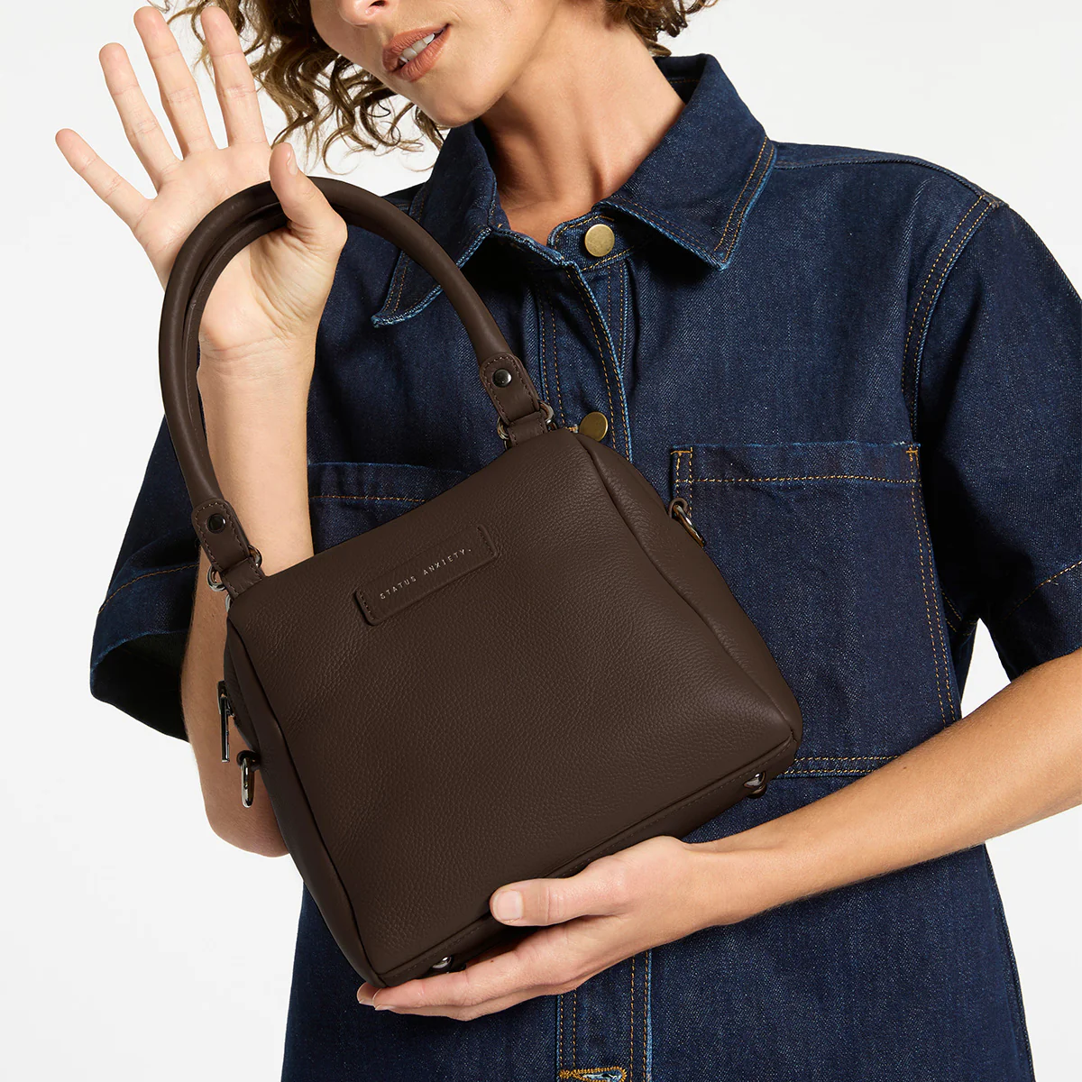 Mini Mountains Bag - Cocoa - Image 11