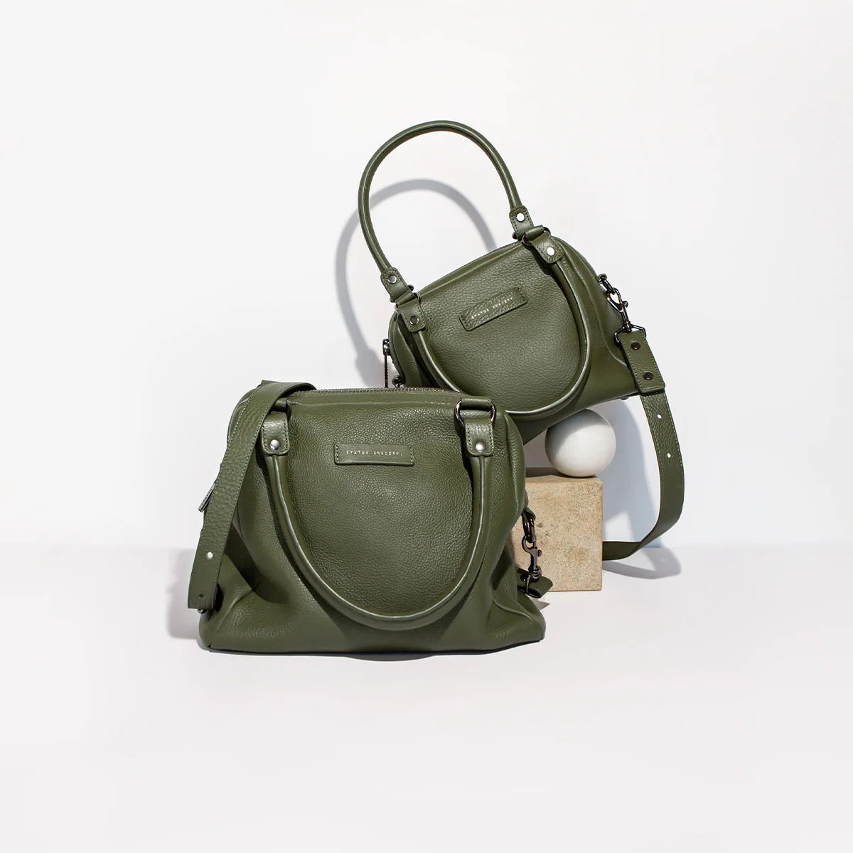 Mini Mountains Bag - Khaki - Image 14