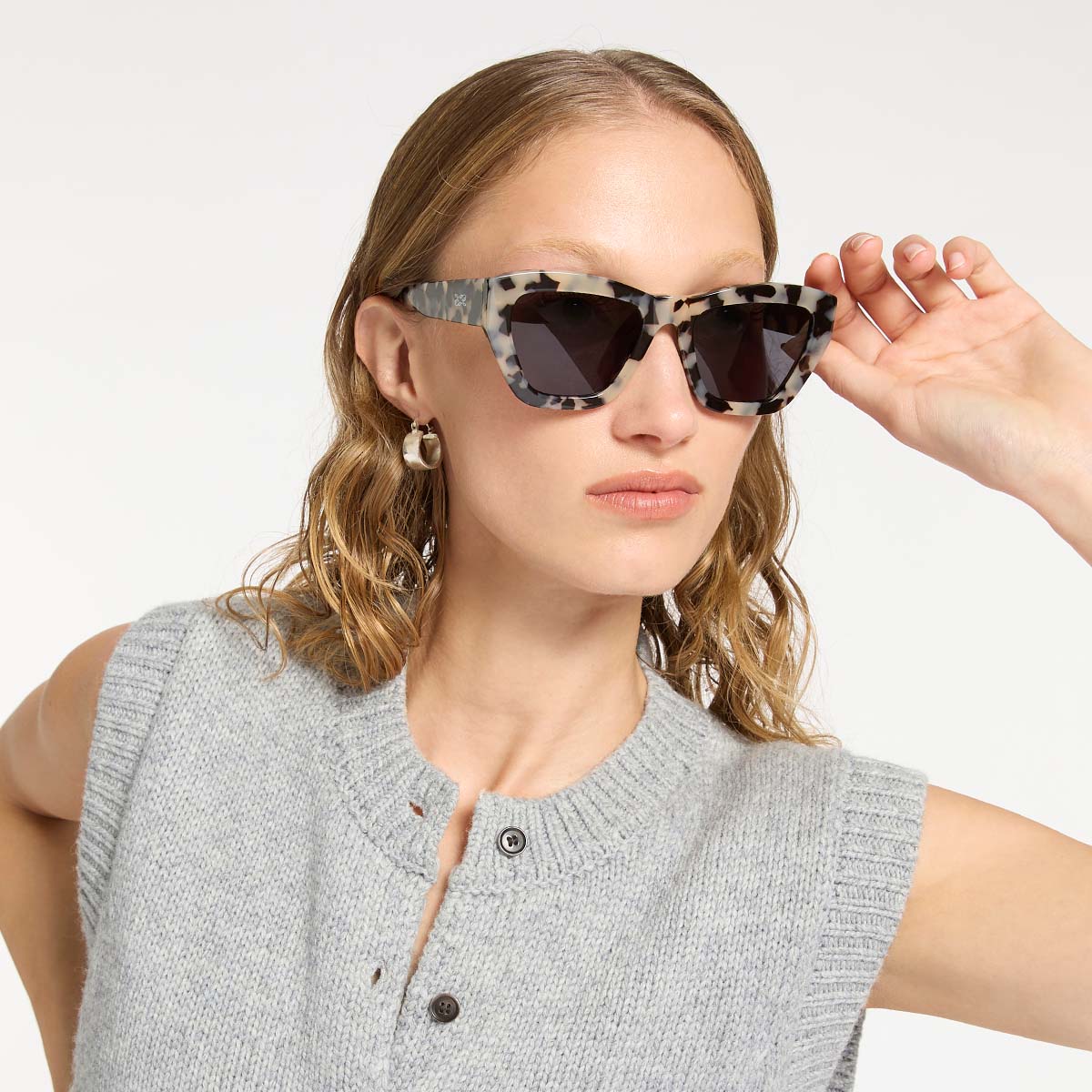 Mirage Sunglasses - White Tort - Image 2