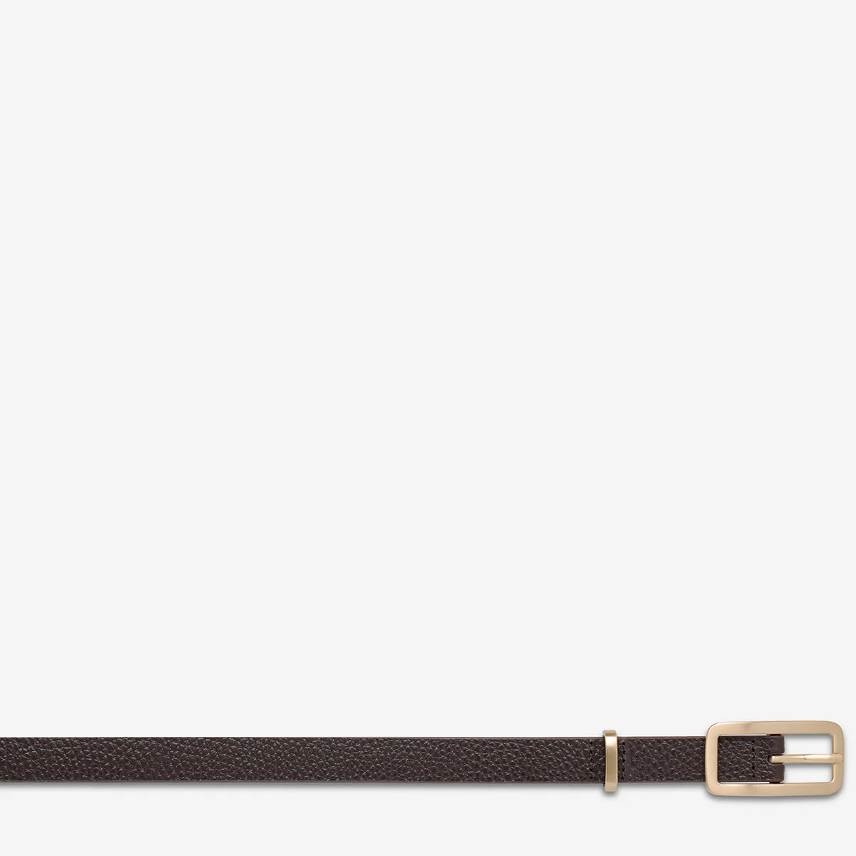 Muse Belt - Choc/Gold - Image 5