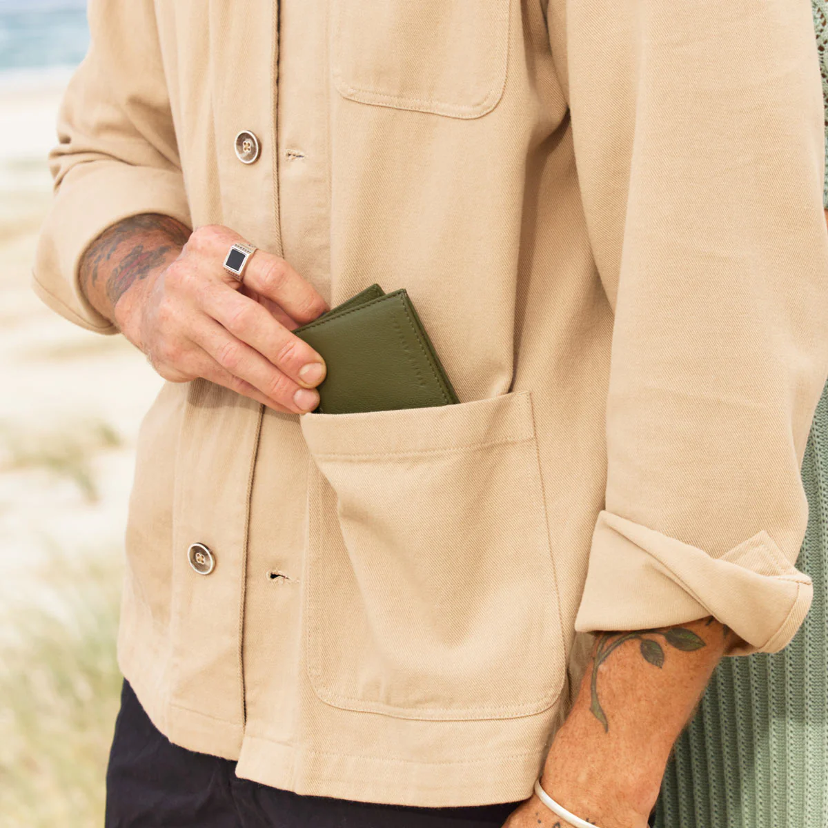 Noah Wallet - Khaki - Image 10