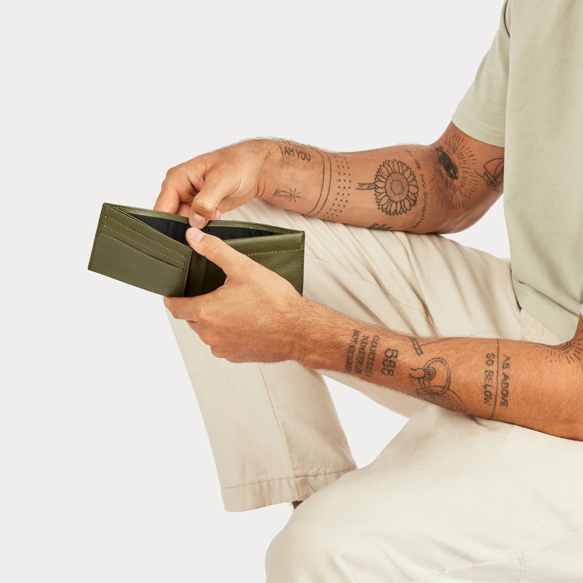 Noah Wallet - Khaki - Image 12