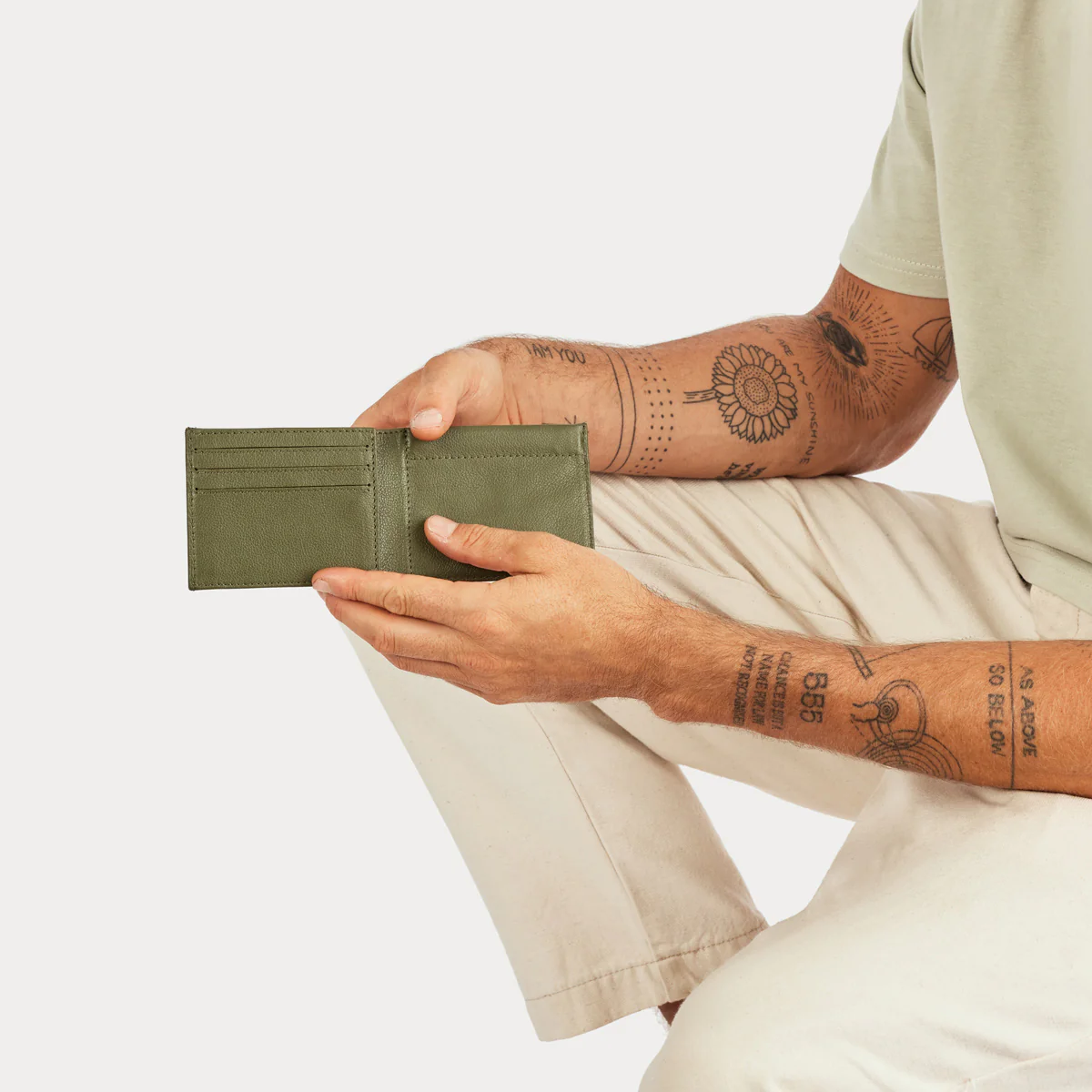 Noah Wallet - Khaki - Image 9