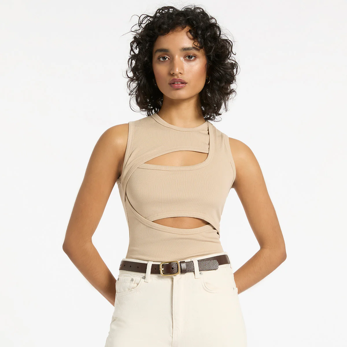 Nobody's Fault Belt - Choc/Gold - Image 7