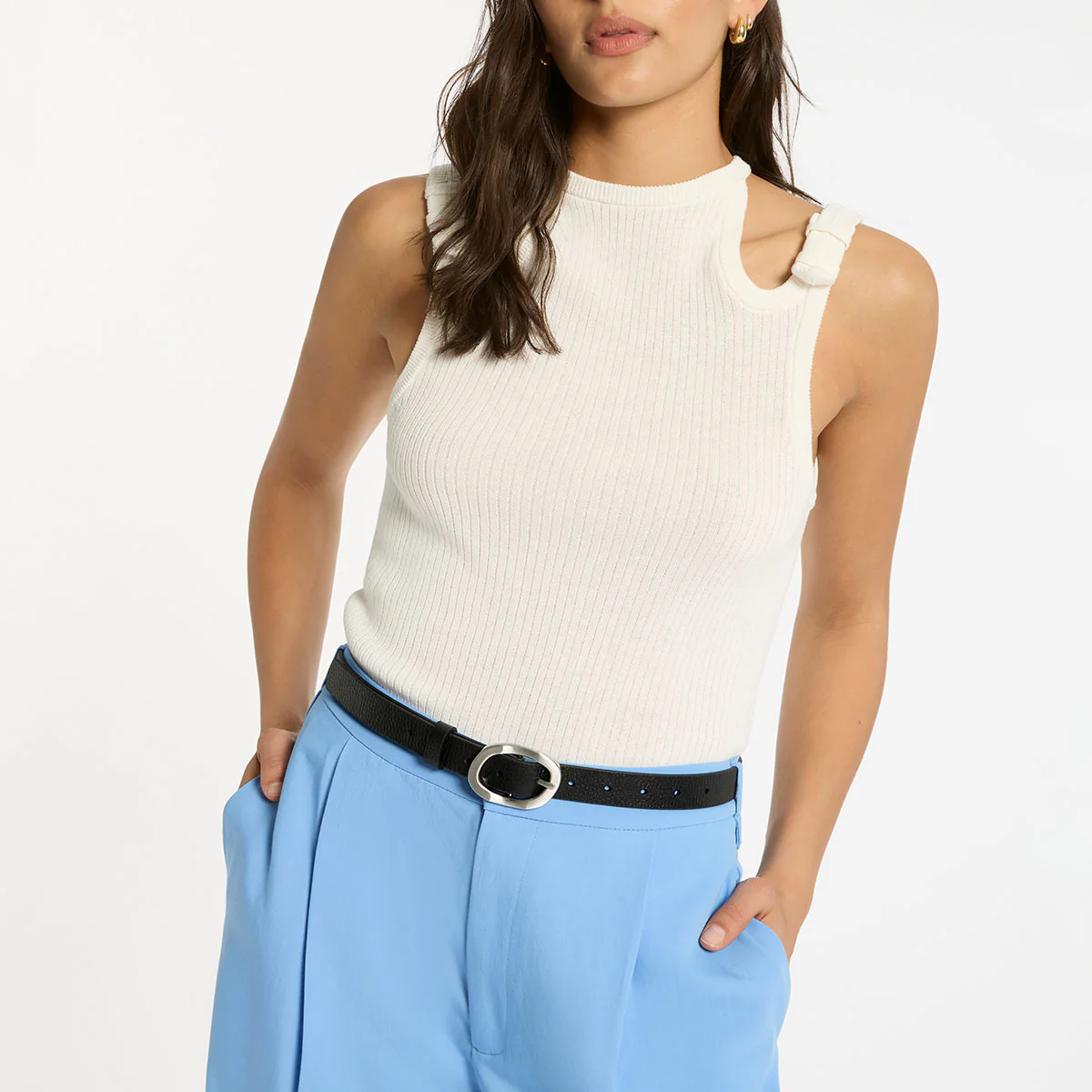Nocturne Belt - Black/Silver - Image 8