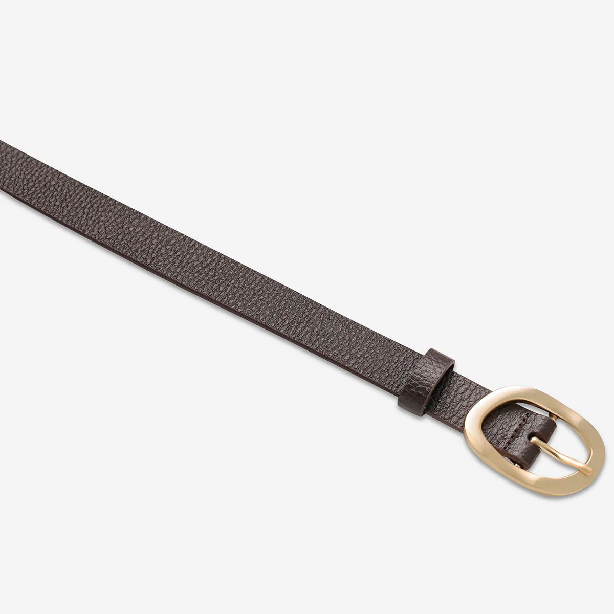 Nocturne Belt - Choc/Gold - Image 4