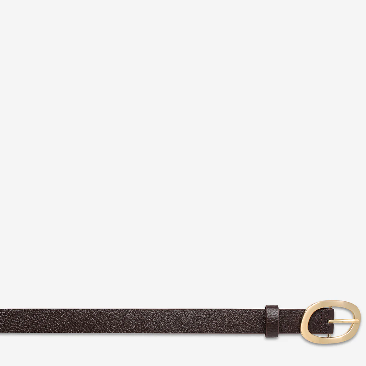 Nocturne Belt - Choc/Gold - Image 5