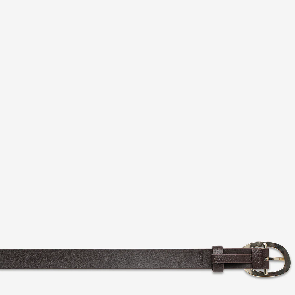 Nocturne Belt - Choc/Gold - Image 6