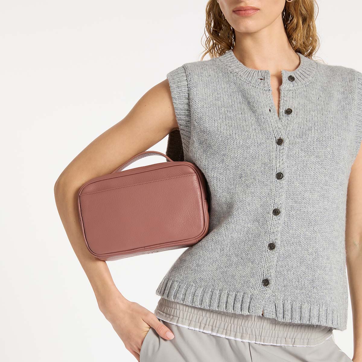 Other Side Toiletry Bag - Dusty Rose - Image 10