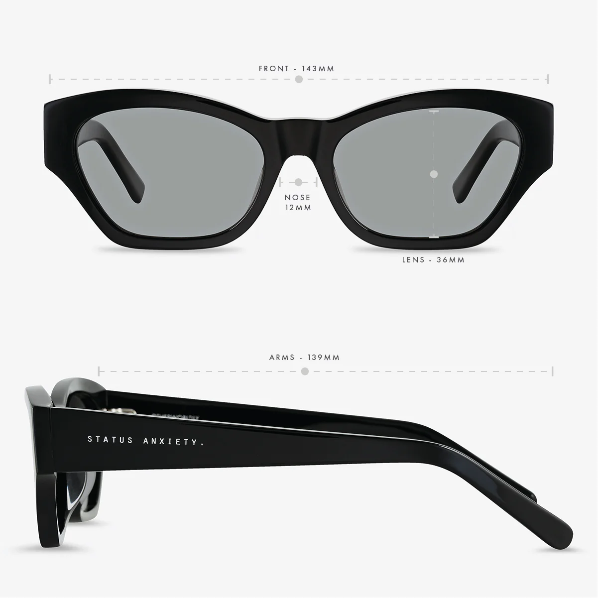 Otherworldly Sunglasses - Black - Image 6