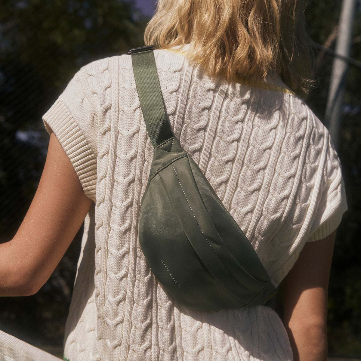 Piper Recycled Bag - Olive - Image 8