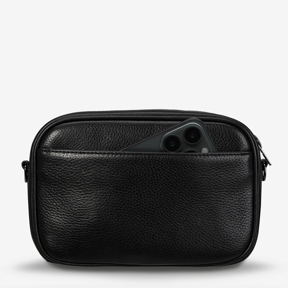 Plunder Bag With Dual Straps - Black - Image 8