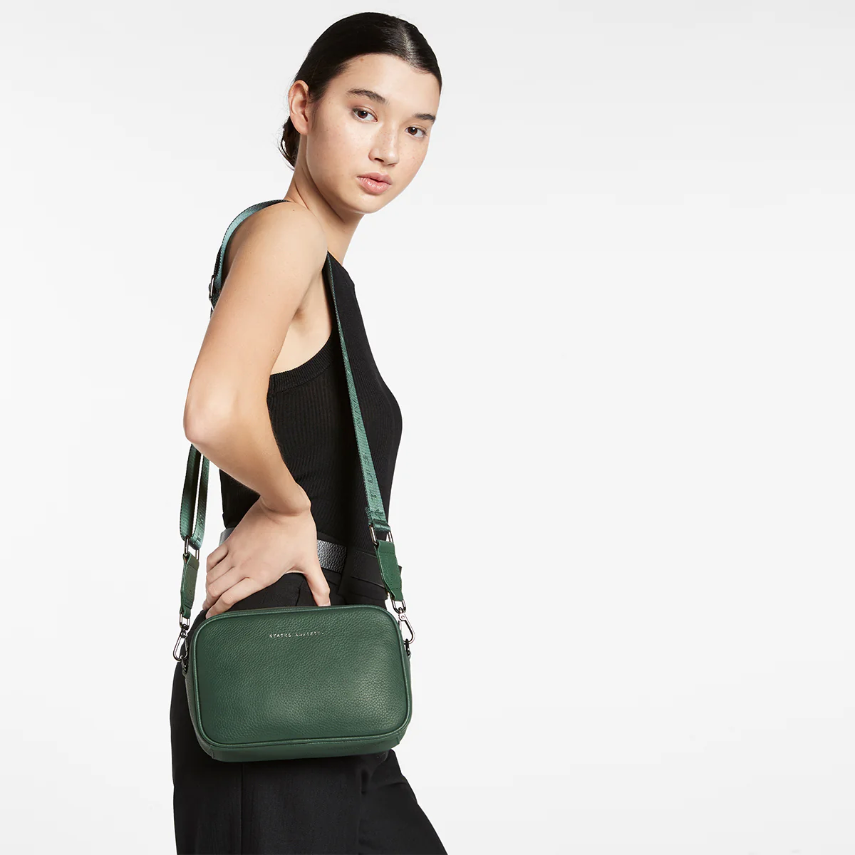 Plunder Bag With Dual Straps - Green - Image 12