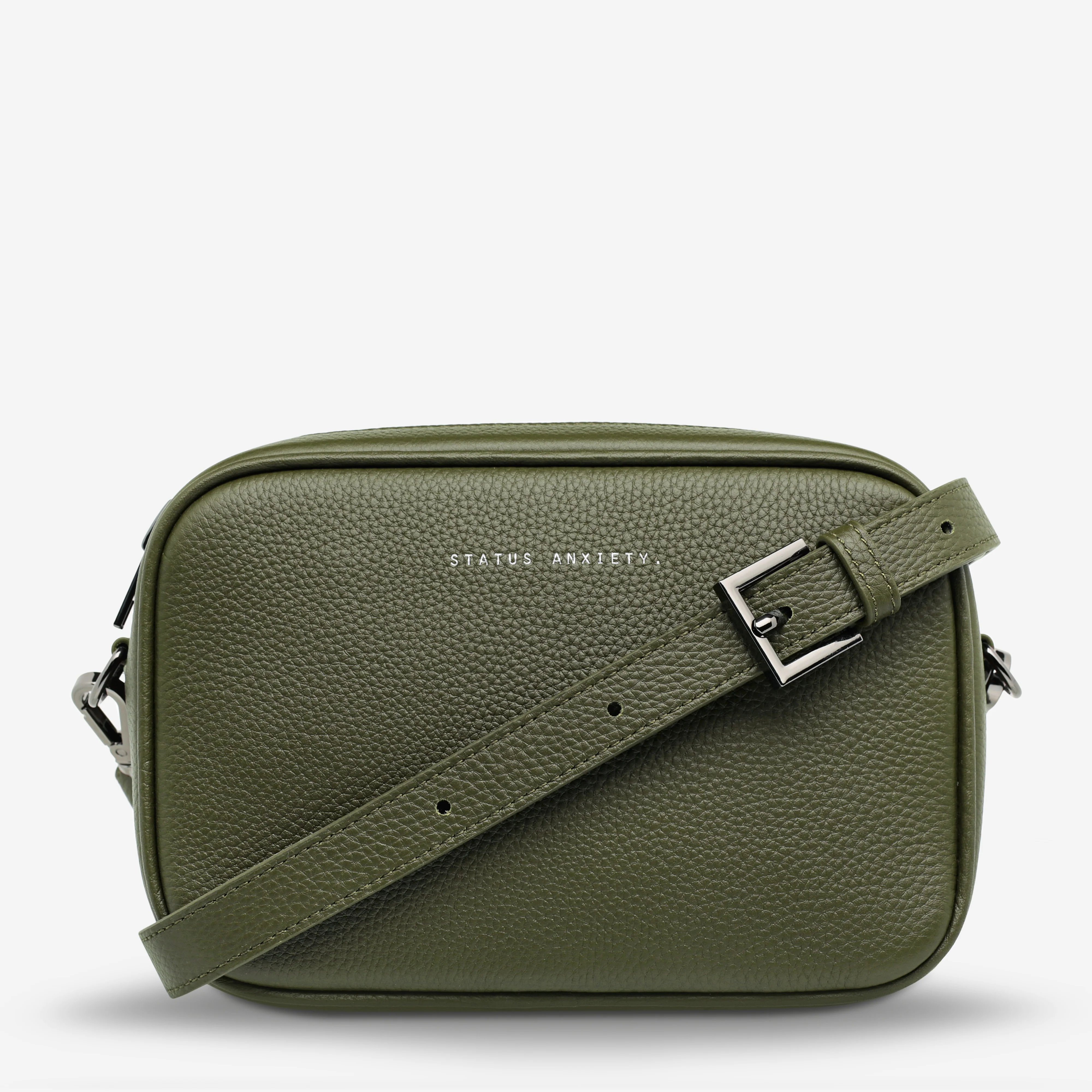 Plunder Bag With Dual Straps - Khaki - Image 4