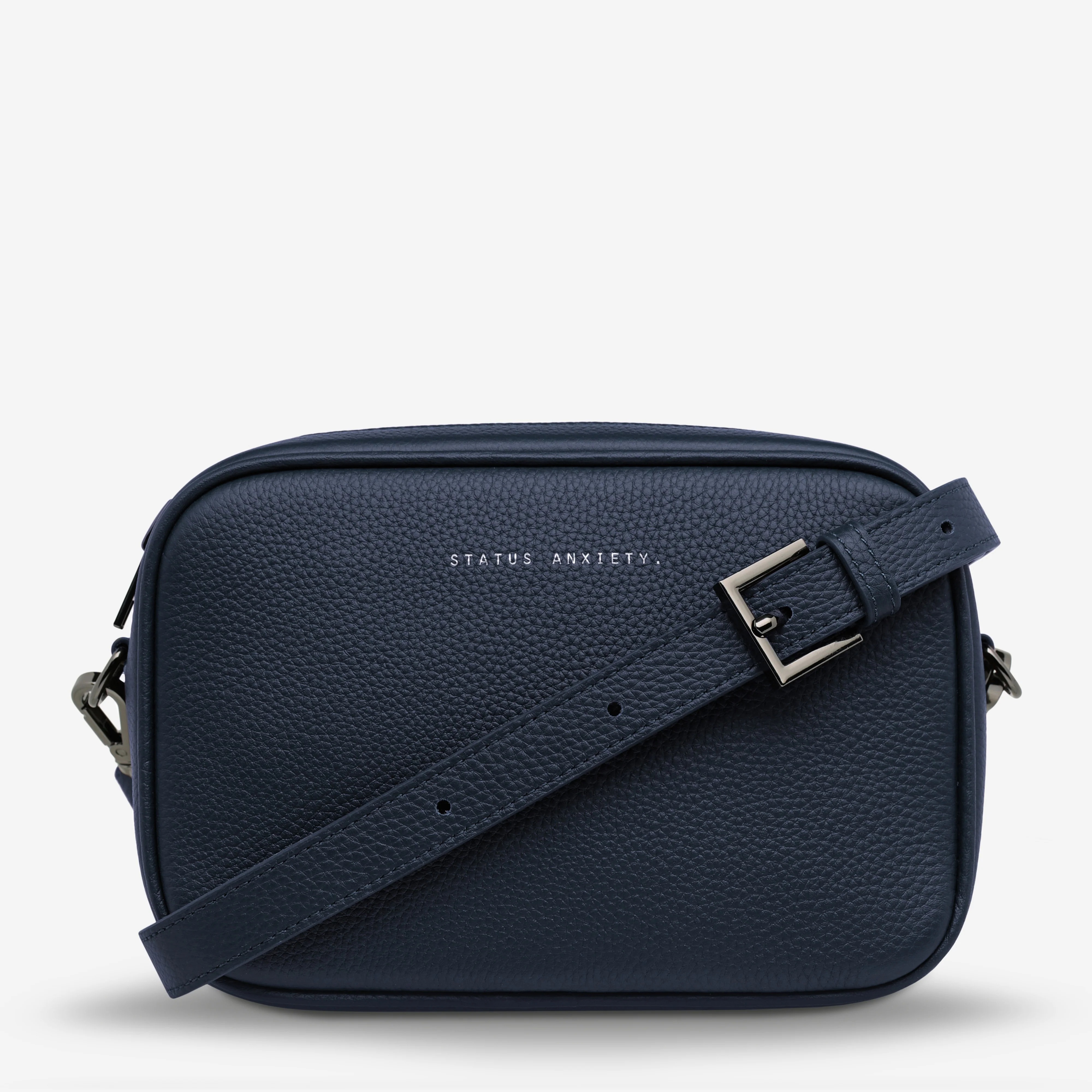 Plunder Bag With Dual Straps - Midnight Blue - Image 4