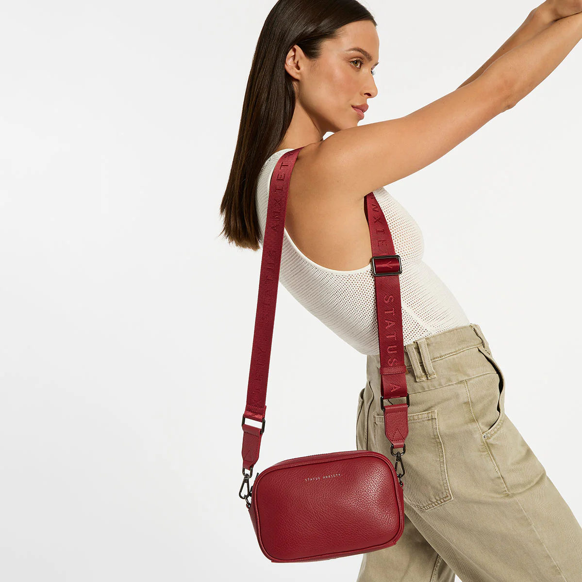 Web Strap Medium - Rouge - Image 5